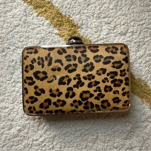Banana Republic Leopard Print Clutch